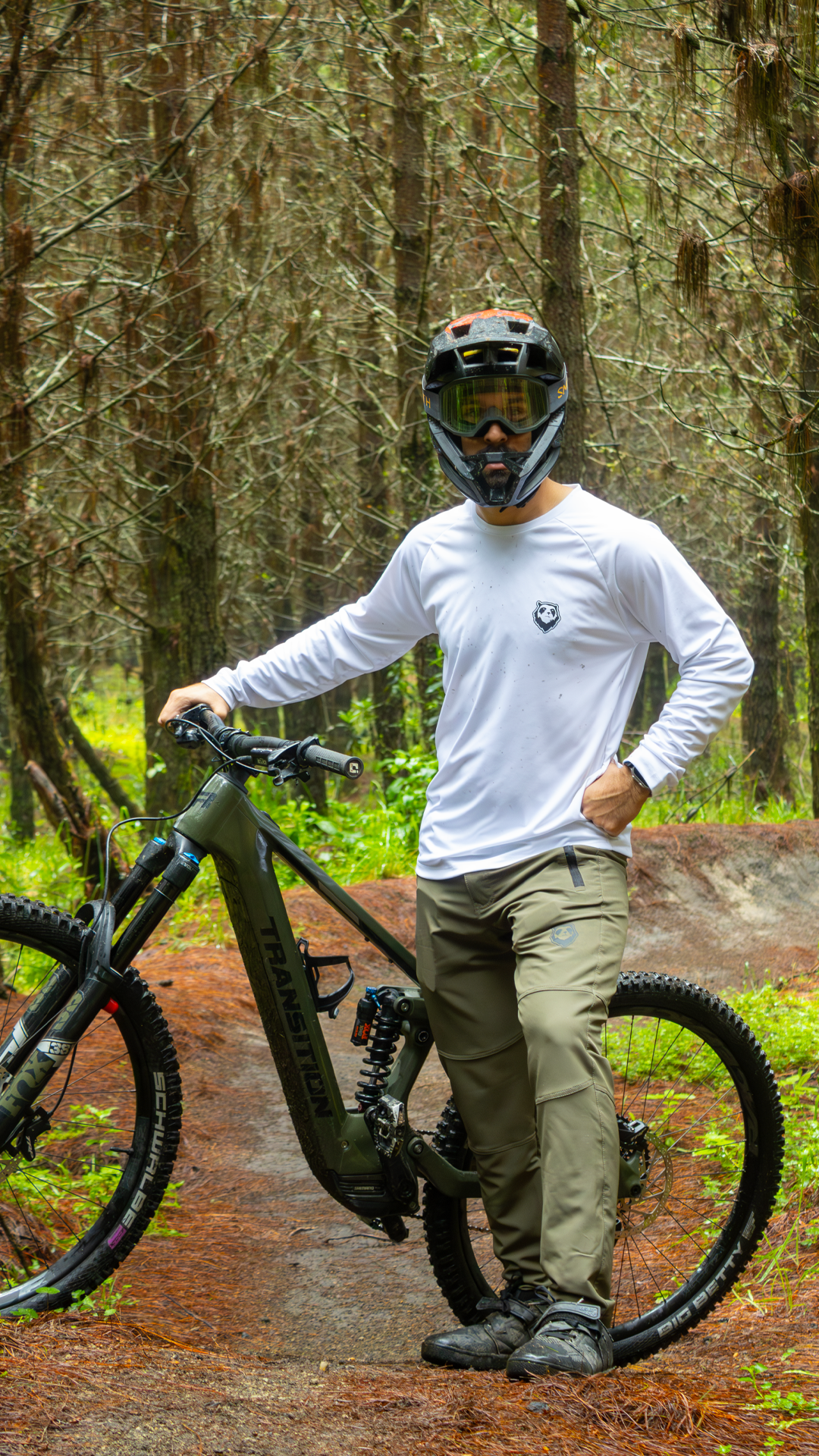Mountain Bike Jersey Small / Black